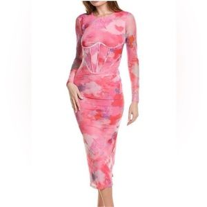 Bardot Long Sleeve Dress